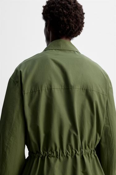 UTILITY TECHNICAL PARKA - Olive green by Zara - Image 7