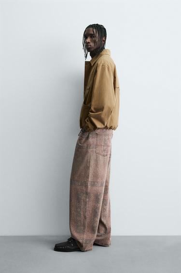 VESTE À POCHES EN COTON - Beige de Zara - Image 3