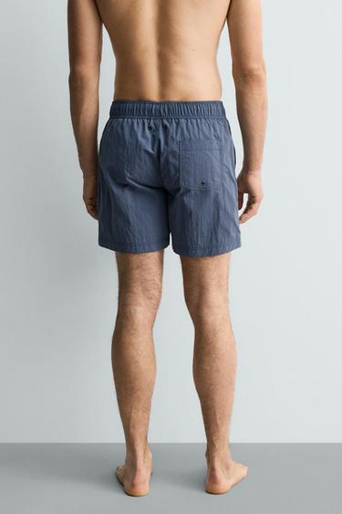 LONG TECHNICAL SWIM SHORTS - Cobalt by Zara - Image 2