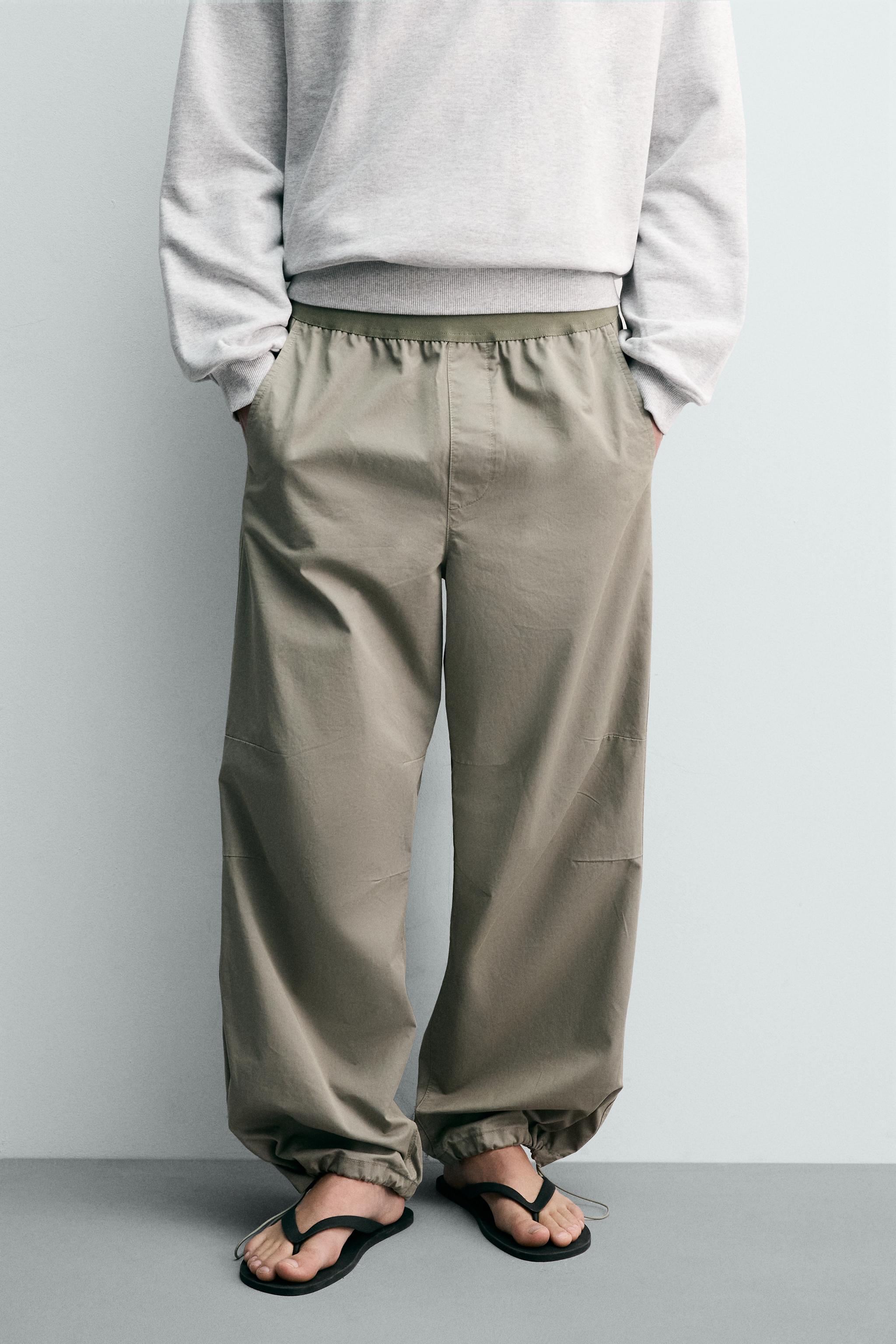 PANTALON PARACHUTE COUPE DÉCONTRACTÉE