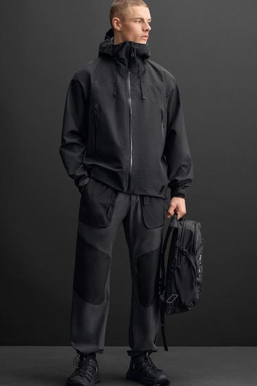 BLOUSON TECHNIQUE IMPERMÉABLE - Noir de Zara - Image 5