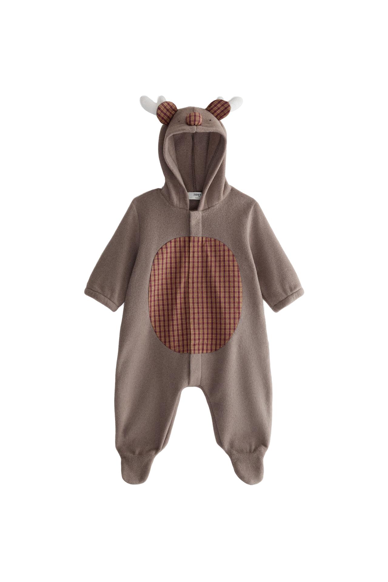 BABY CHRISTMAS REINDEER ROMPER