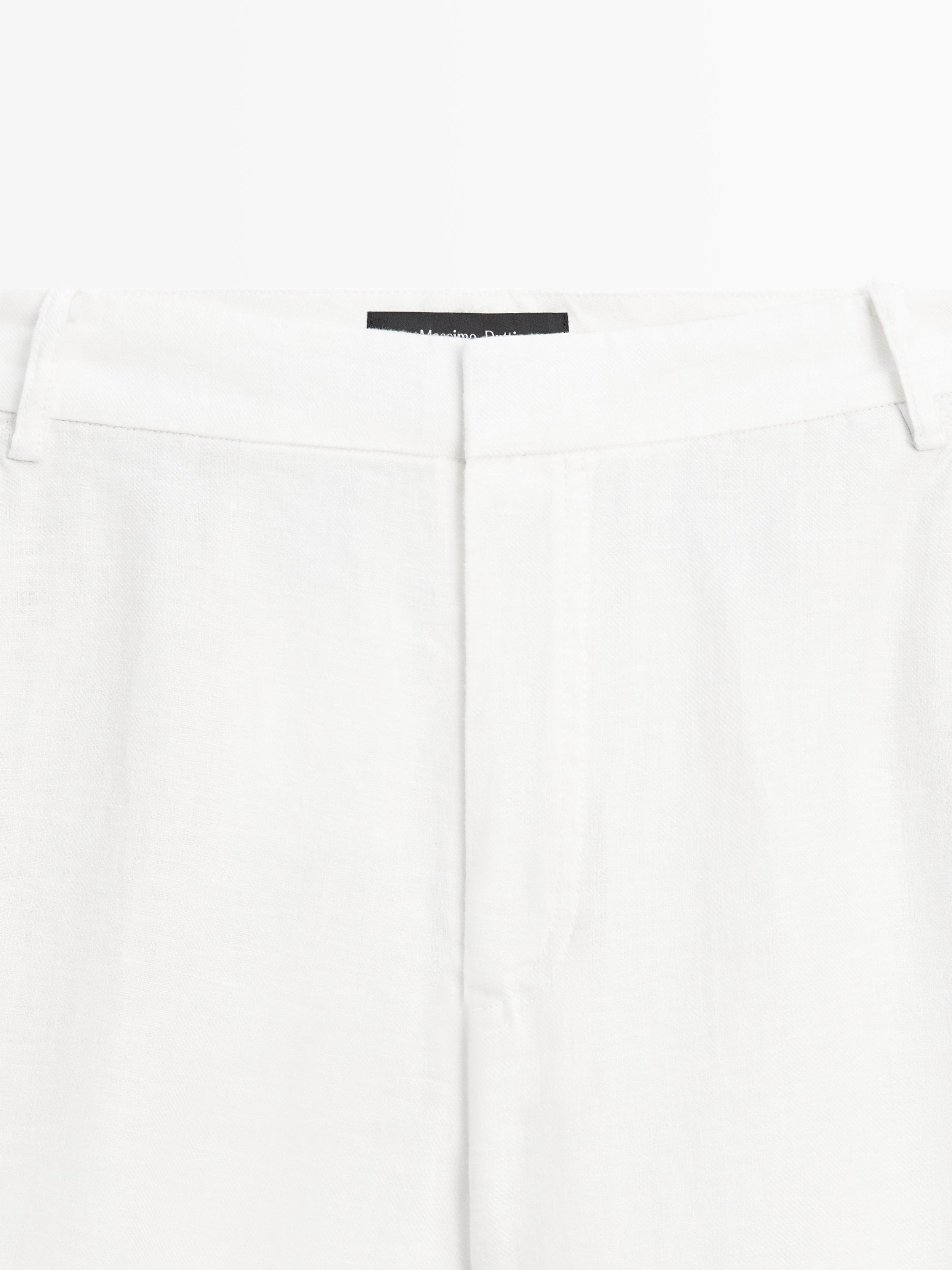 Pantalon fluide 100 % lin