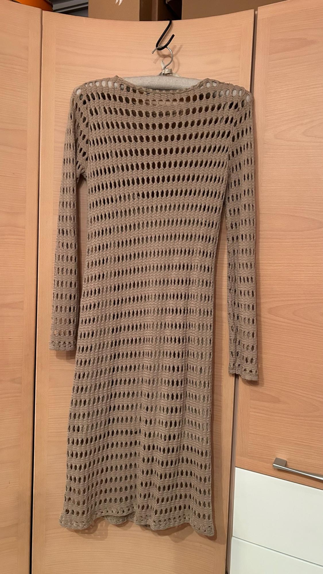 OPEN KNIT DRESS - Image 2