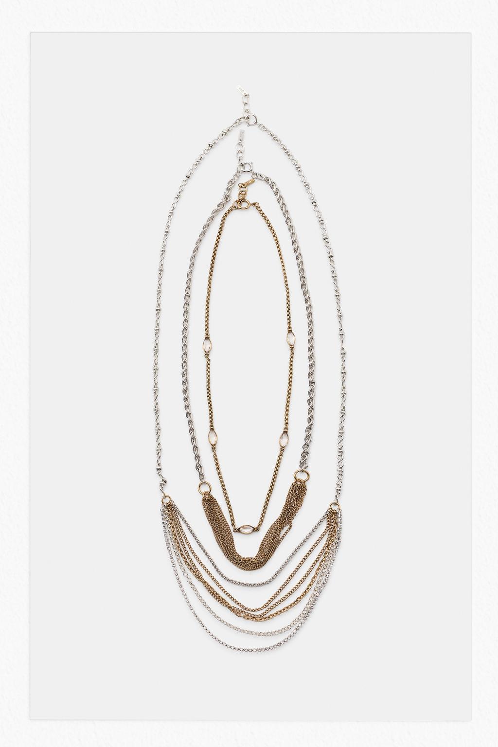 PACK OF 3 COMBINED CHAIN NECKLACES