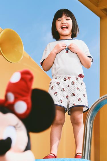 Zara 1 1/2-6 歲/迪士尼©米妮睡衣 - 藍色 / 白色