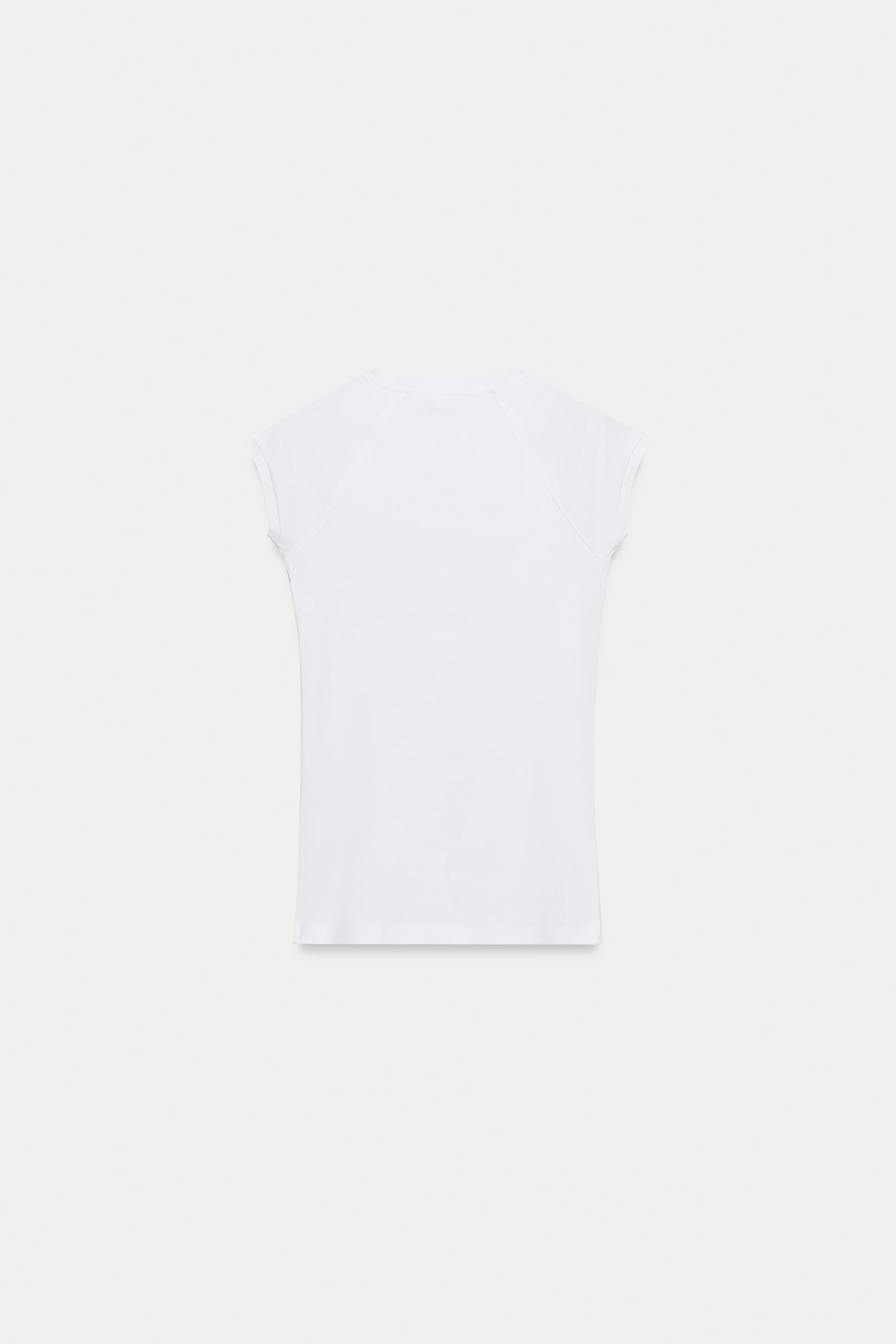 SOLUK EFEKTLİ REGLAN KOLLU T-SHIRT - Görsel 7