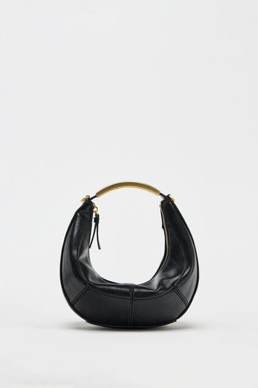SAC OVALE ANSE MÉTALLIQUE 50E ANNIVERSAIRE - Noir de Zara - Image 2