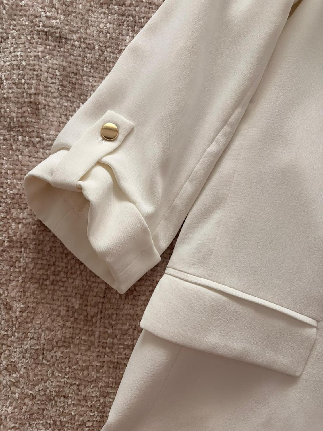 BLAZER WITH ROLLED-UP SLEEVES - Image 6