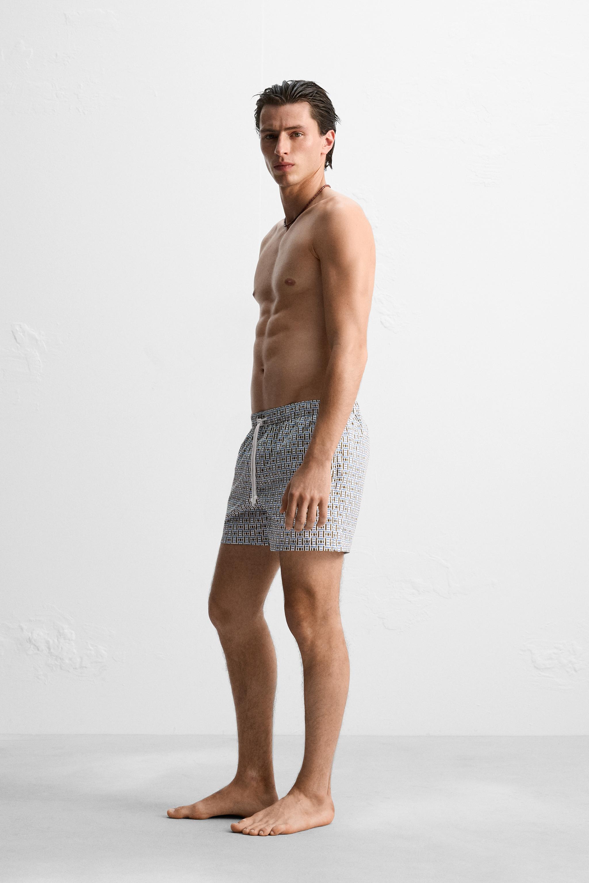 NOAH Geometric Swim Trunk shorts ショーツ 水着