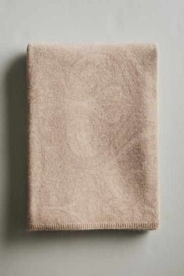 COUVERTURE CACHEMIRE - Beige de Zara - Image 4
