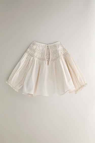ENSEMBLE BÉBÉ NID D’ABEILLE ENFANT - Crème de Zara - Image 3