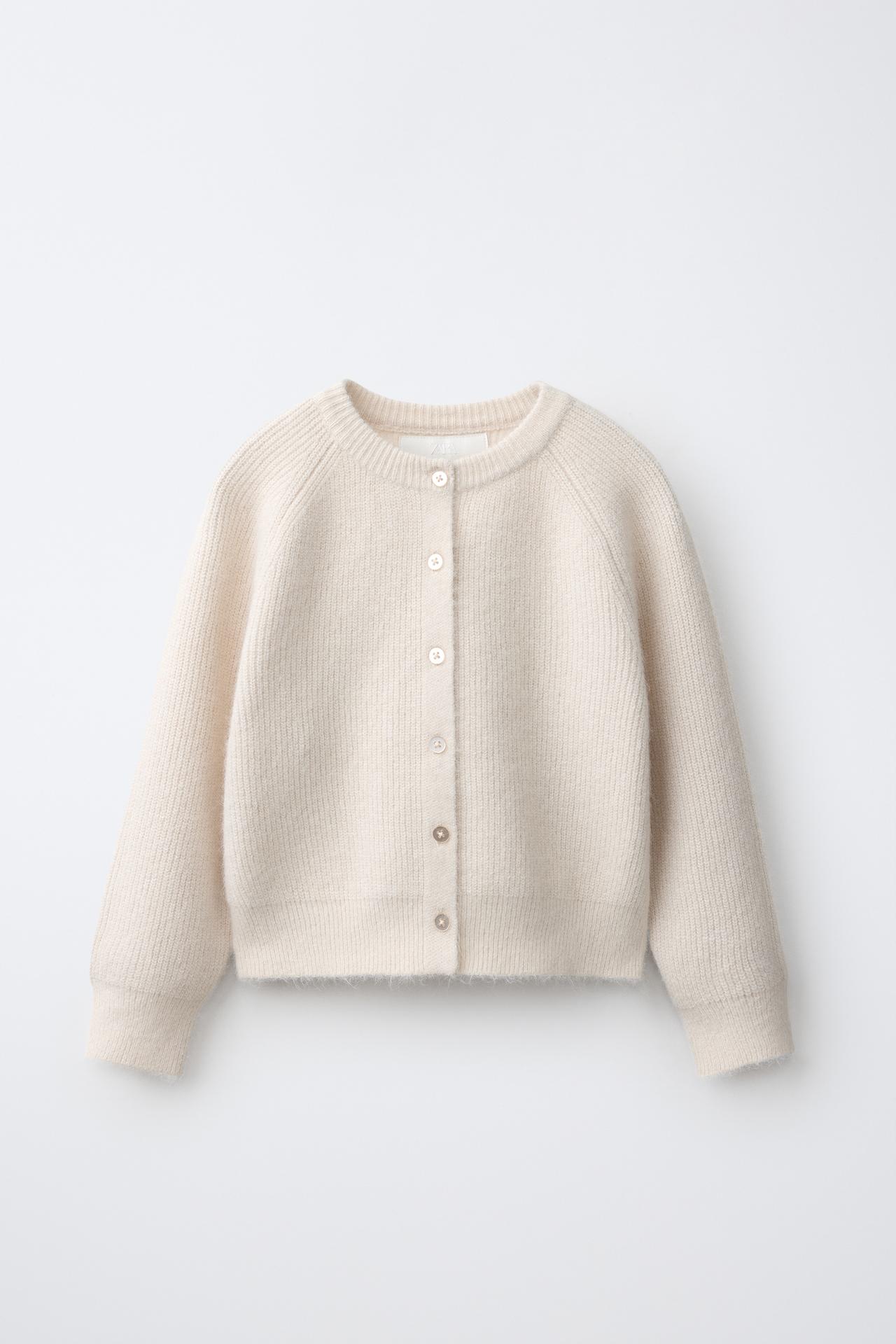 CARDIGAN — Ecru