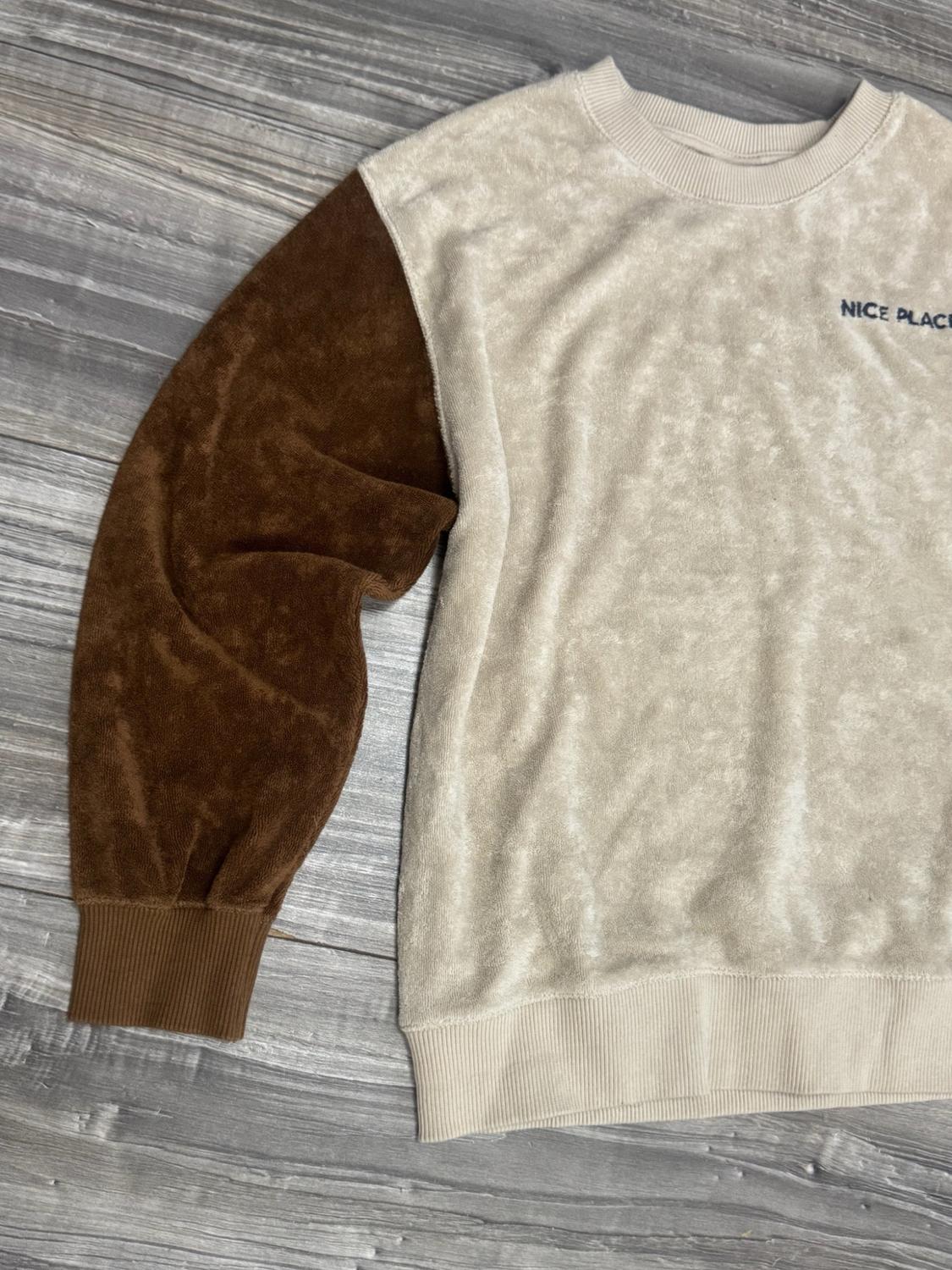 CONTRAST TERRY SWEATSHIRT - Image 4