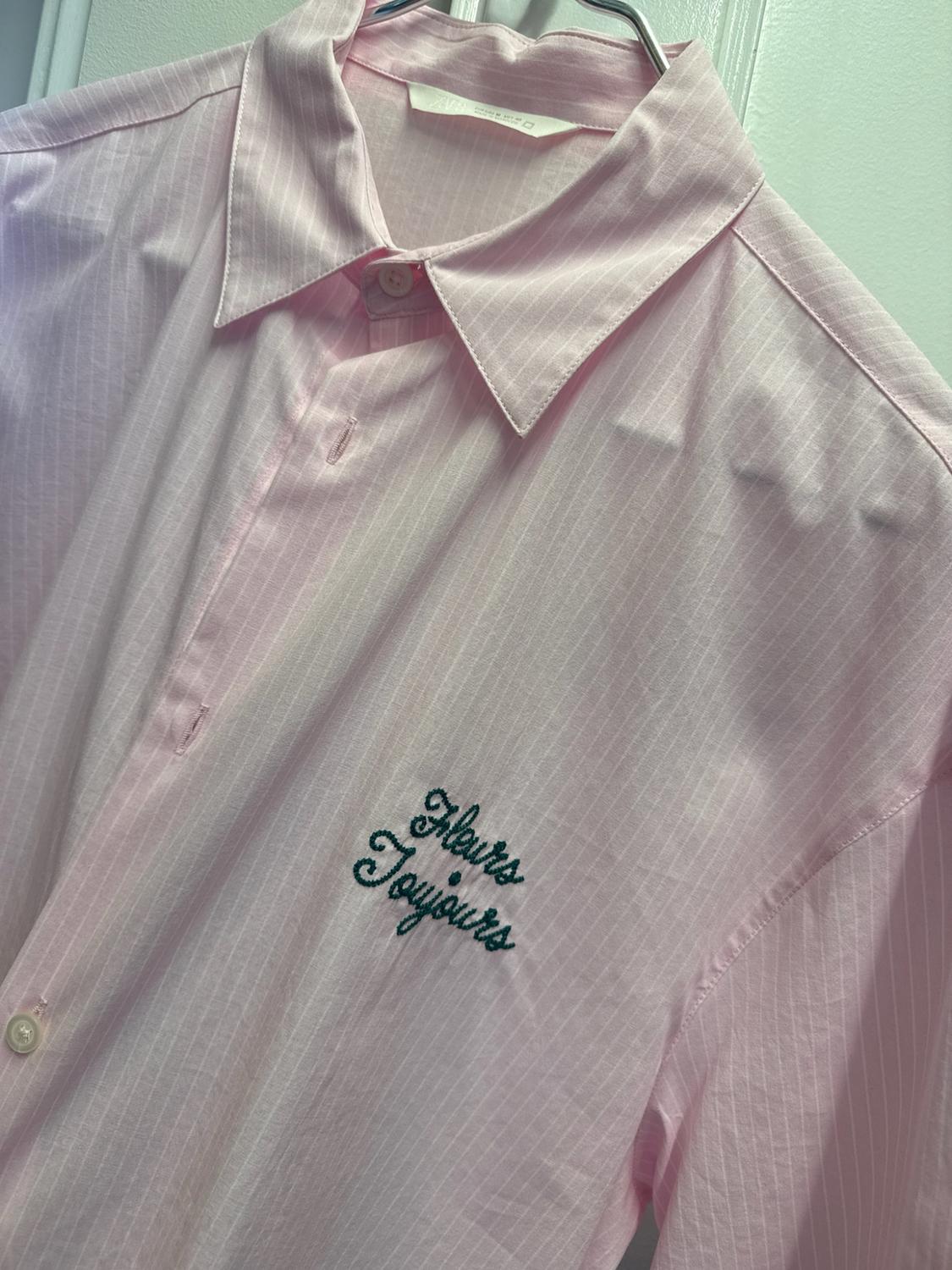 CAMISA RAYAS TEXTO COMBINADO - Image 2