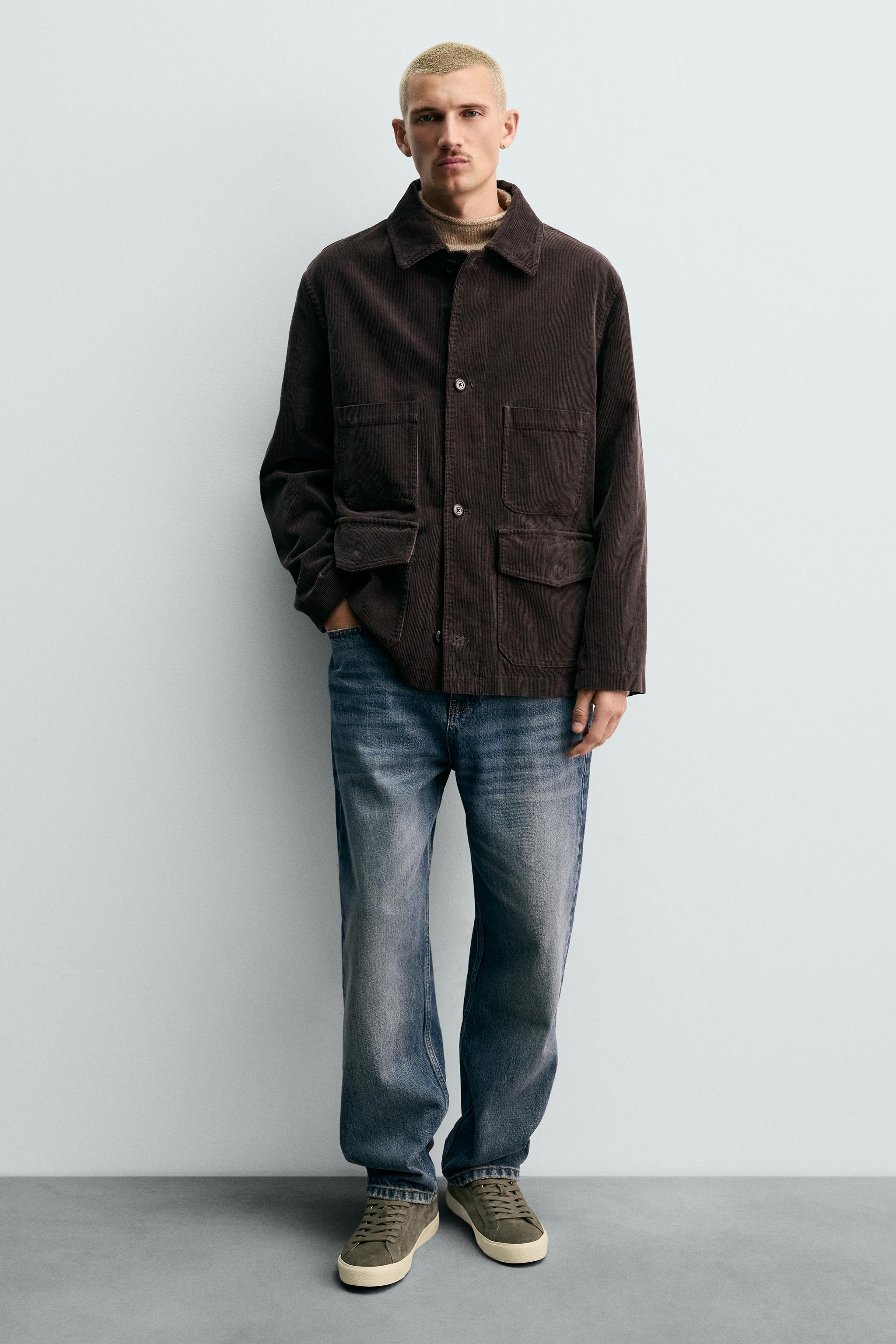 TÊNIS DE COURO - Cinzento | ZARA Brasil