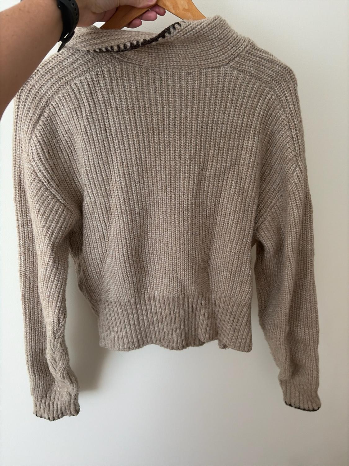 KNIT JUMPER WITH BOW - Image 2