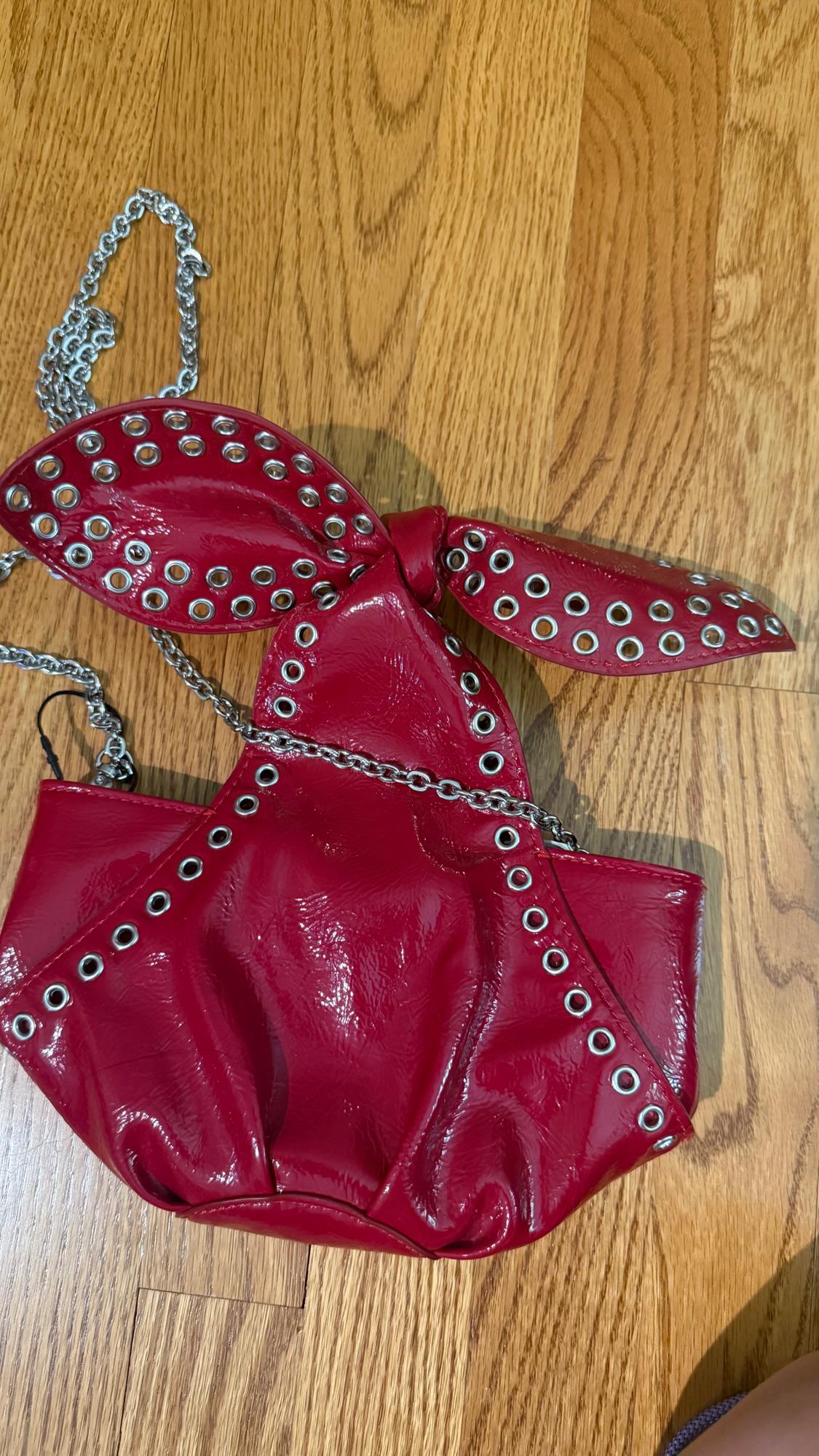 STUDDED MINI BUCKET BAG - Image 3