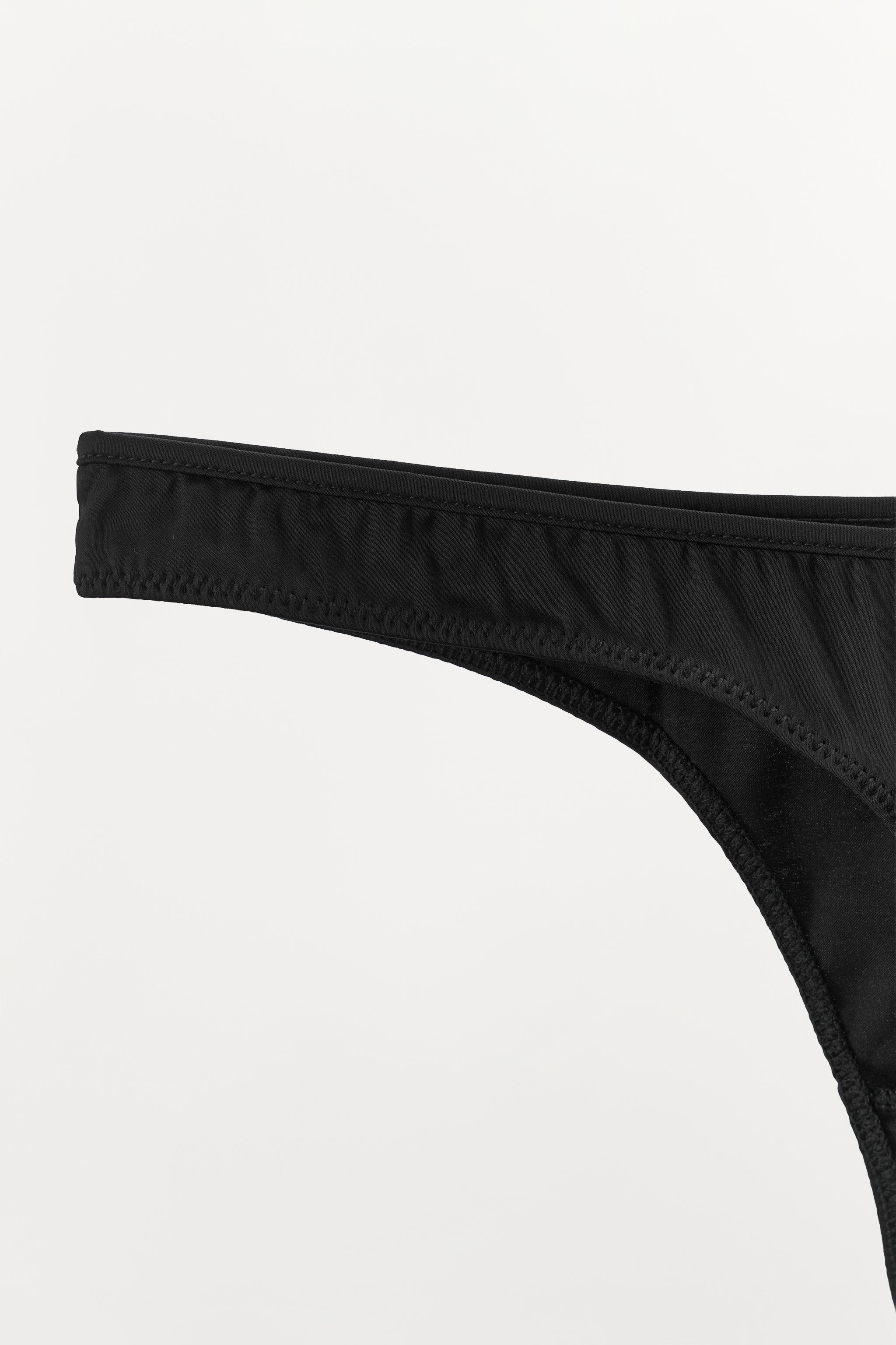 Zara Düz Renk Tanga görsel 7