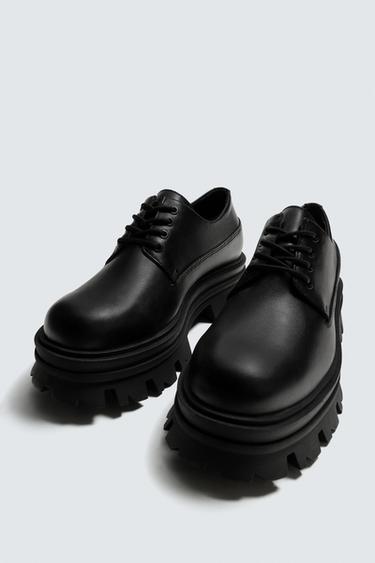 Zara CHUNKY SHOES - Black