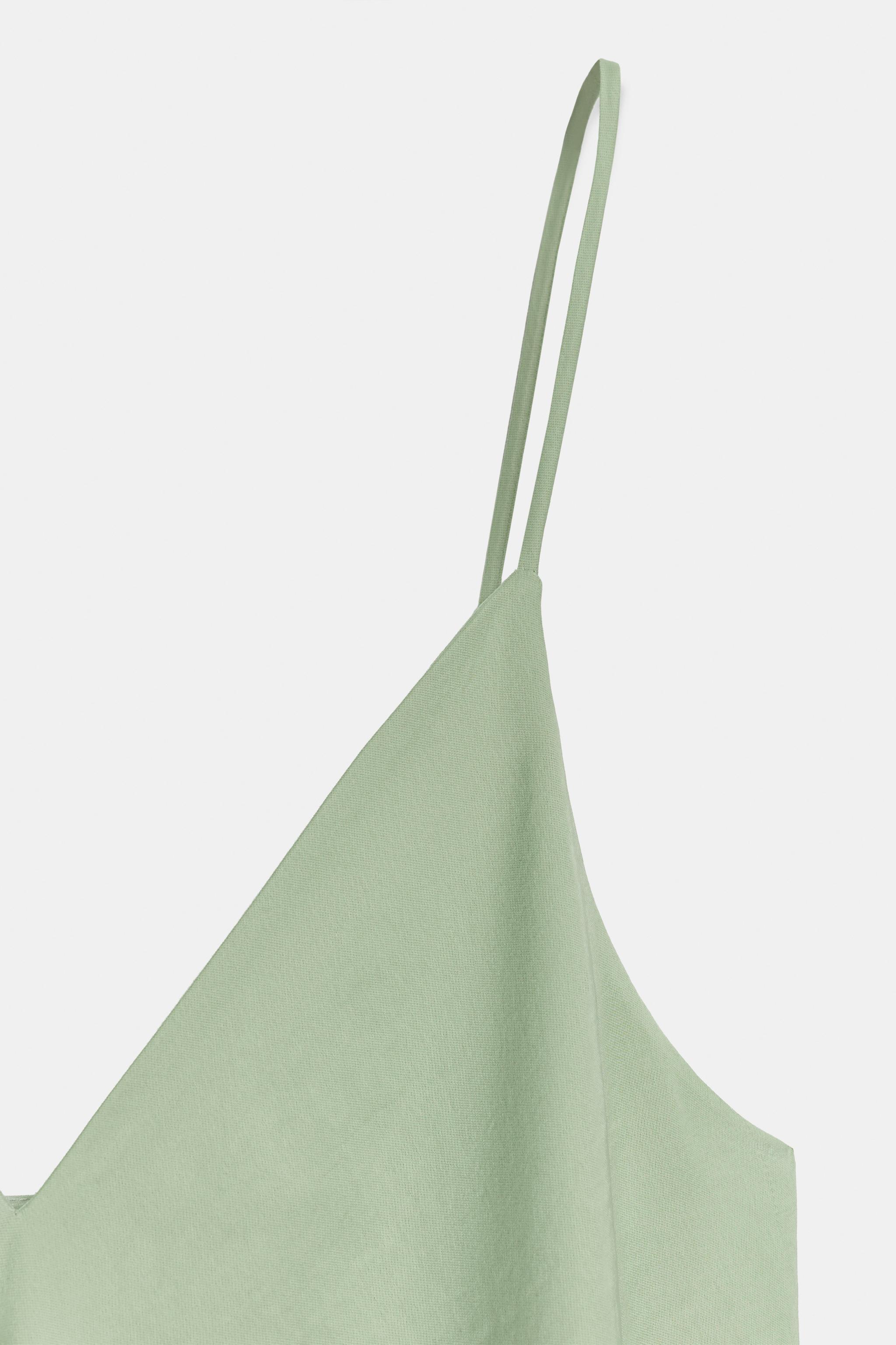 Lace-Trimmed Satin Midi Slip Dress