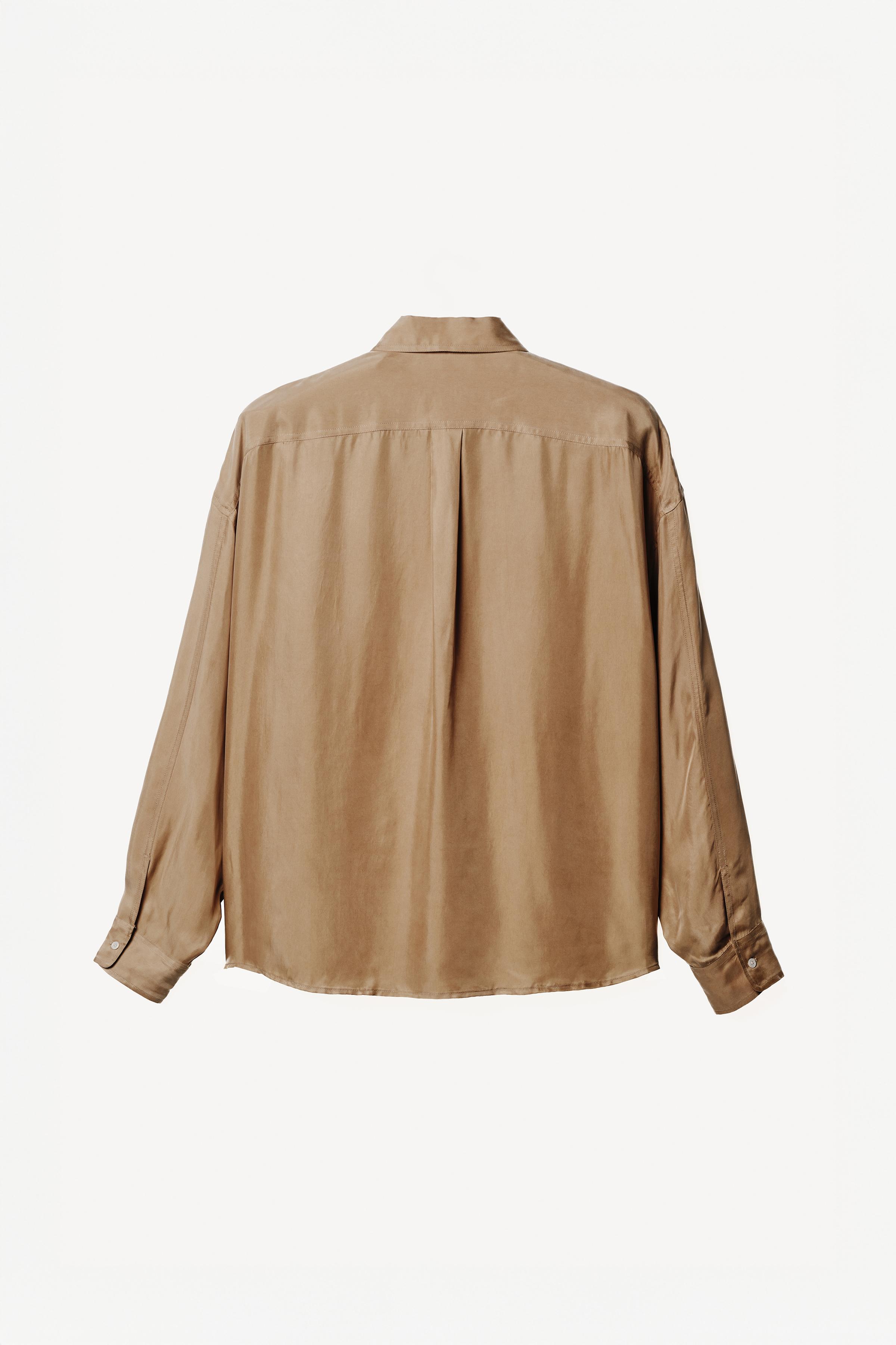 CUPRO-VISCOSE FLOWY SHIRT WILLY CHAVARRIA X ZARA