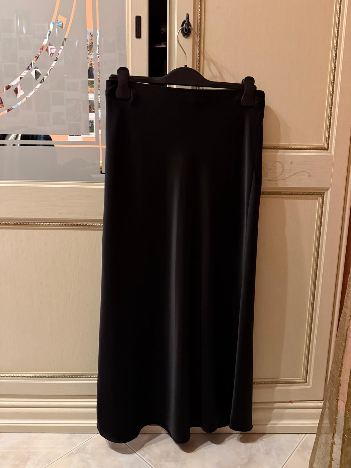 SATIN MIDI SKIRT - Image 2