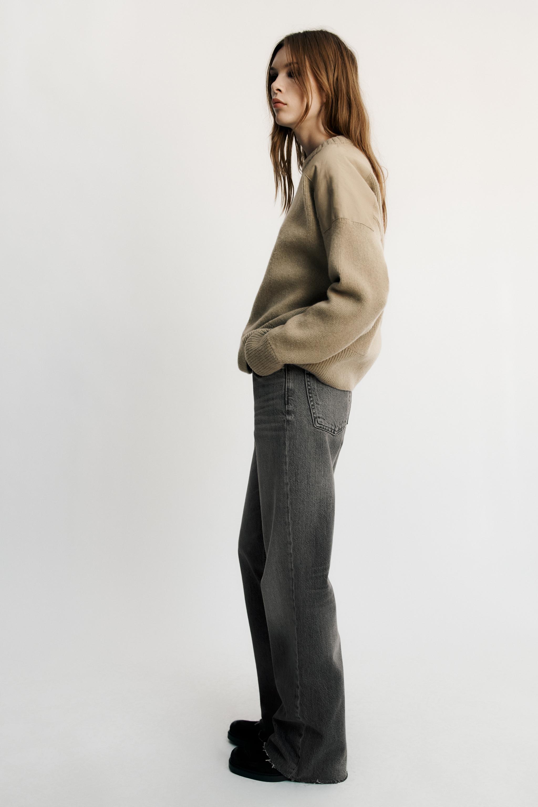 LOW-RISE STRAIGHT FIT TRF JEANS - thumbnail 3