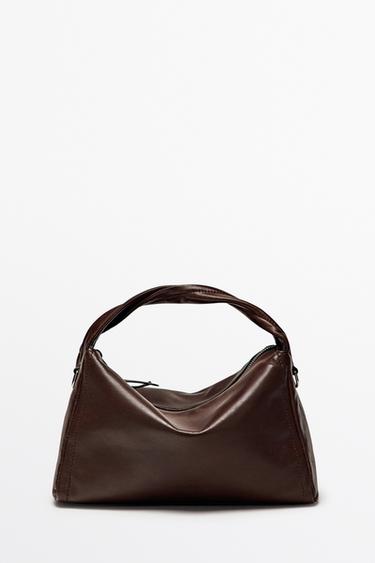 Zara Nappa leather crossbody bag - Leather - Image 0