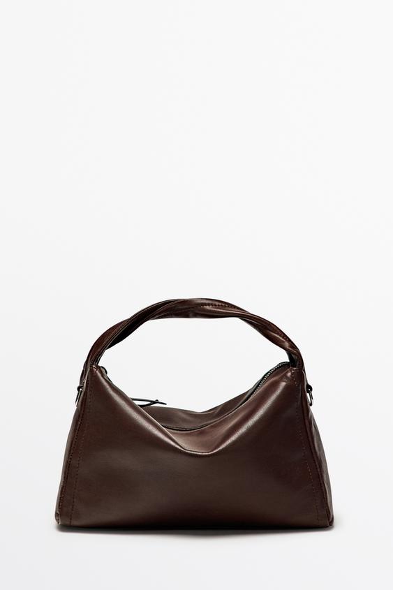 Nappa leather crossbody bag from Zara - $320