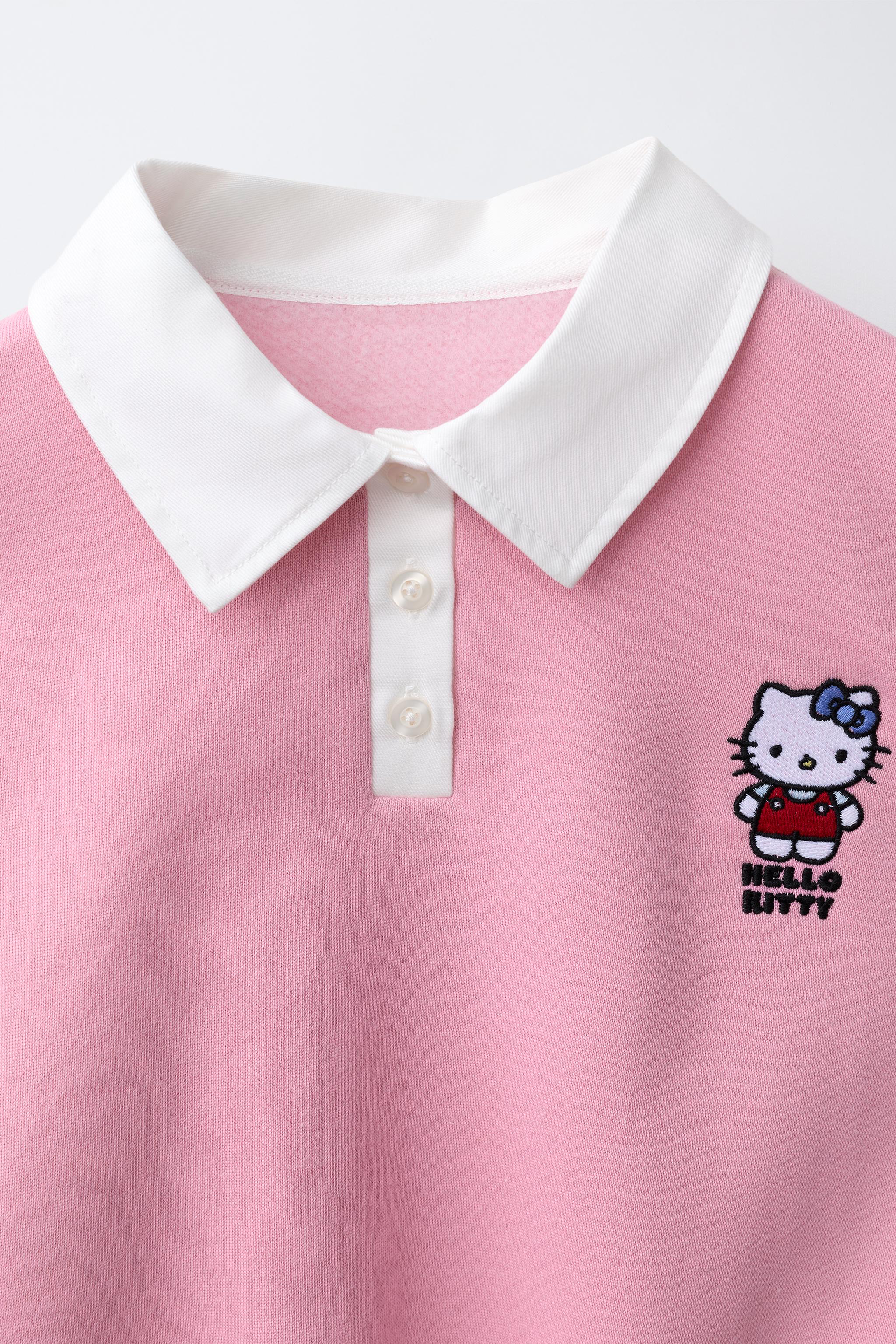 HELLO KITTY © SANRIO POLO SWEATSHIRT