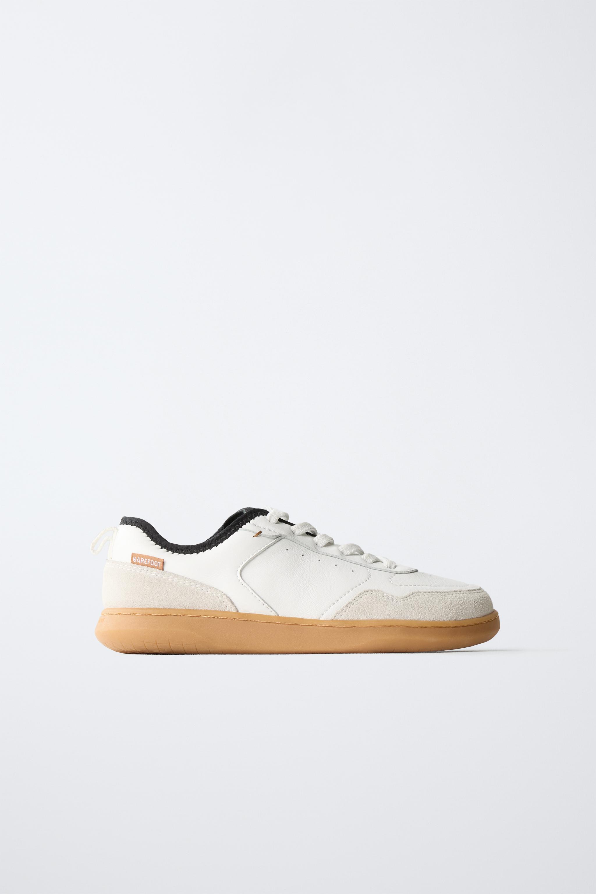 Zapatillas Deportivas Bambas Zara Niño BAMBA PIEL BAREFOOT Blanco