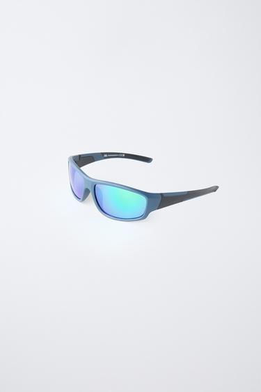 LUNETTES DE SOLEIL SPORT - bleu/noir de Zara - Image 1