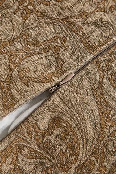 MORRIS & CO. HEMP AND COTTON PET FLOOR CUSHION - Mustard by Zara - Image 3