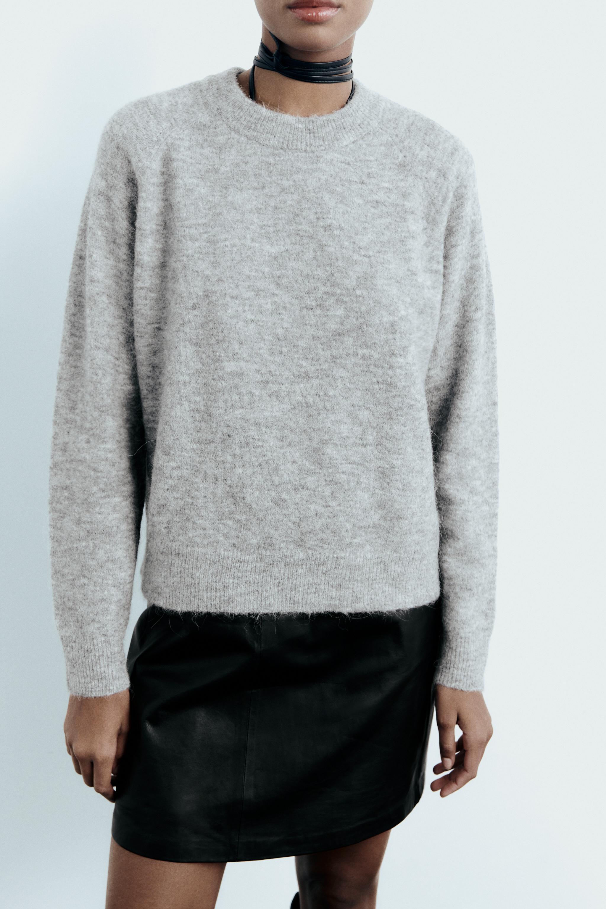 Zara 2024 sweater skirt