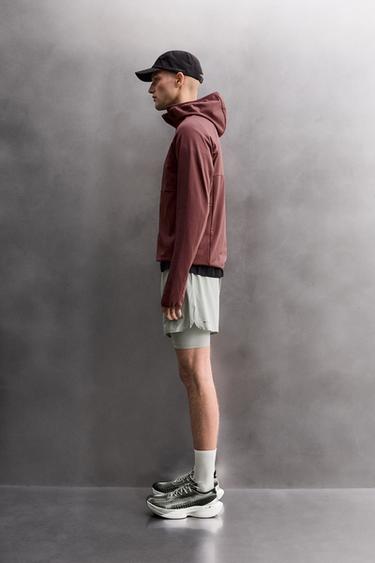 SHORT DE RUNNING 2 EN 1 - Gris perle de Zara - Image 3