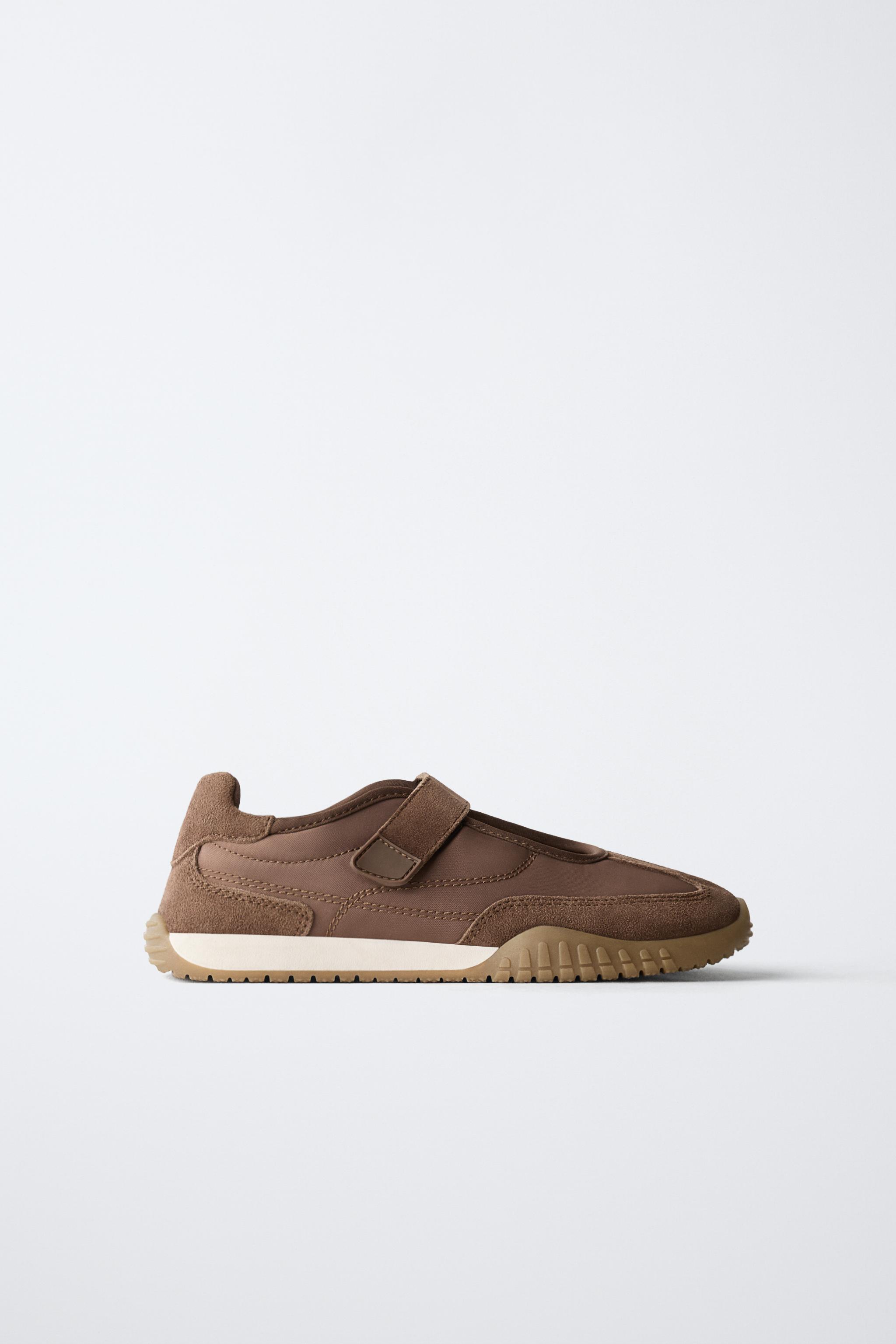 SAPATILHA ESPORTIVA - Marrom | ZARA Brasil