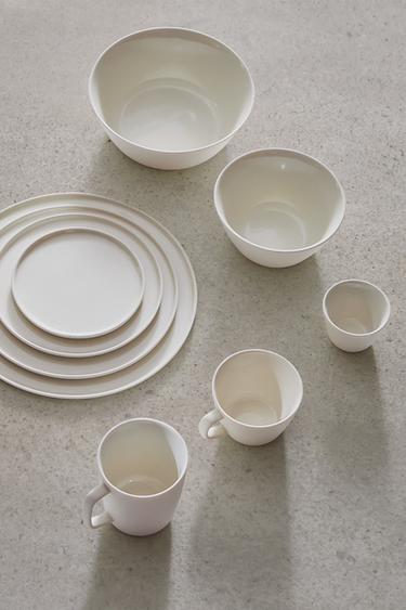 SET OF 2 - BOWL M - ecru-white by Zara - Image 3