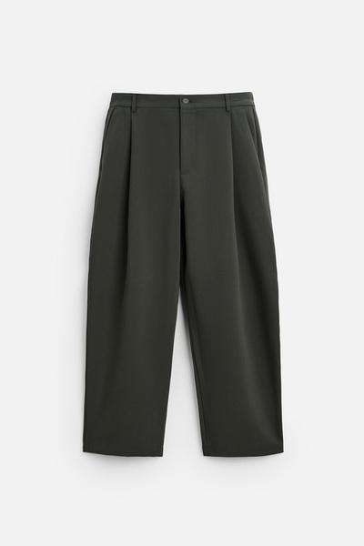 RELAXED FIT PİLİLİ PANTOLON_5
