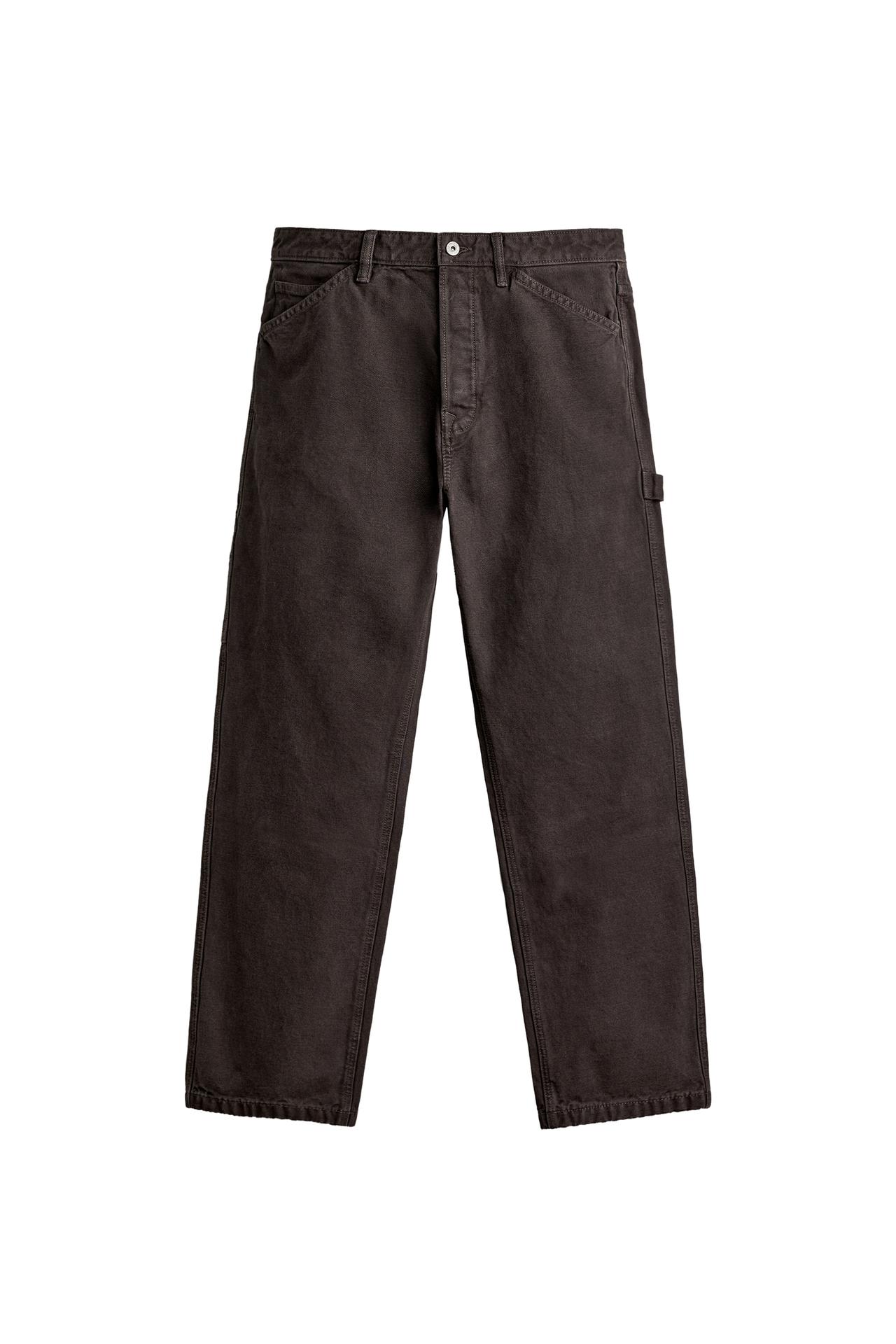 STRAIGHT-LEG CARPENTER POCKET TROUSERS