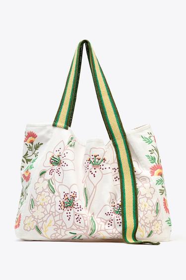 FANTASY FABRIC MAXI SHOPPER - Multicoloured by Zara