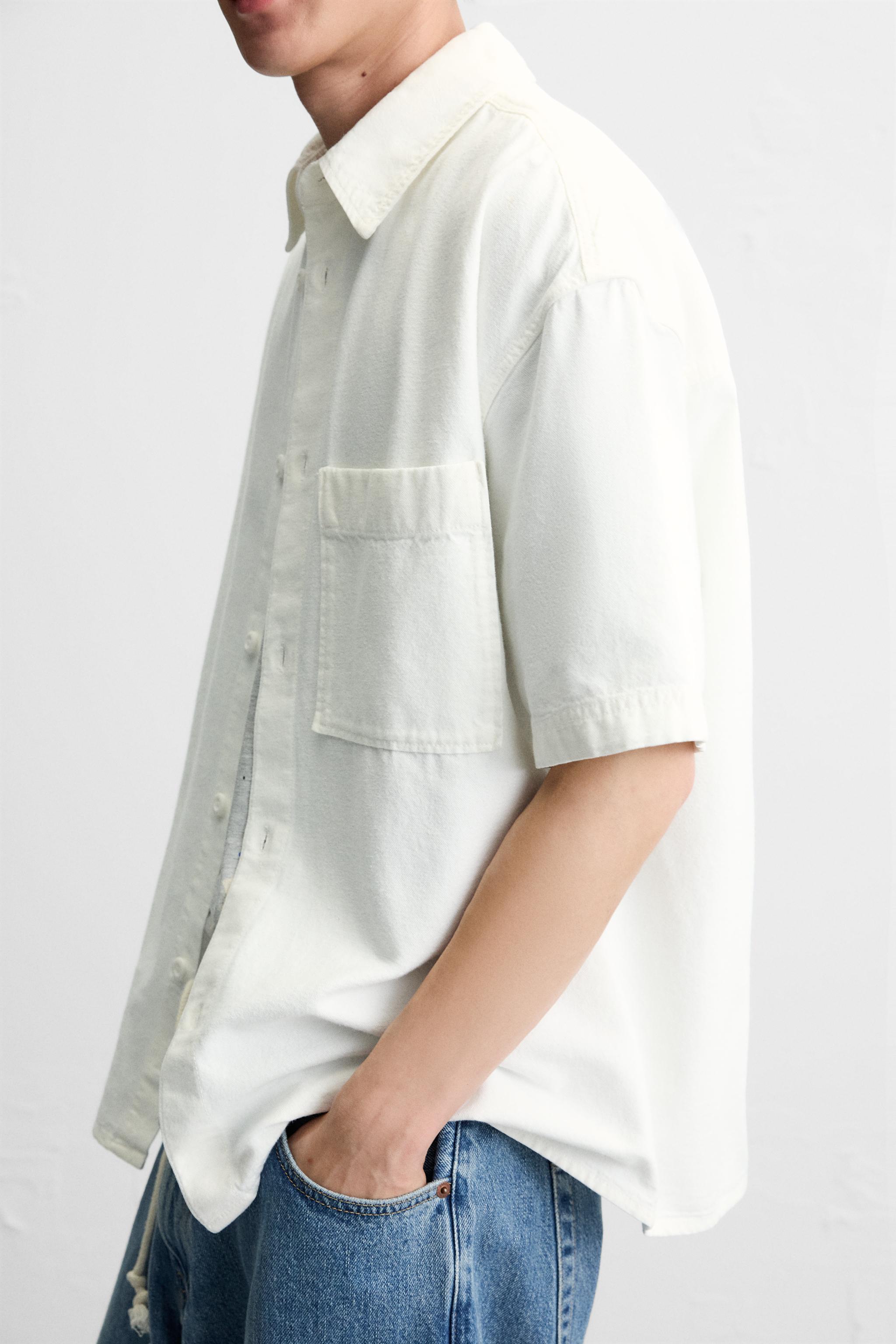 SURCHEMISE RELAXED FIT BRODÉE