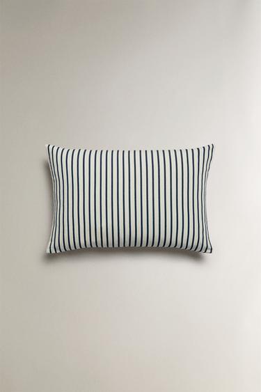 STRIPED CUSHION COVER - White by Zara - Image 0