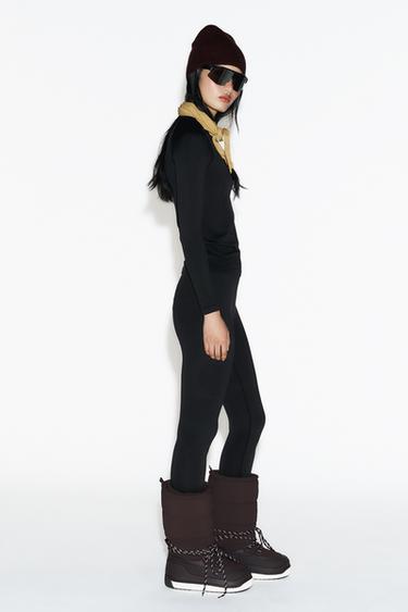 LEGGING THERMIQUE SANS COUTURE THERMOLITE® CORE SKI COLLECTION - Noir de Zara - Image 2