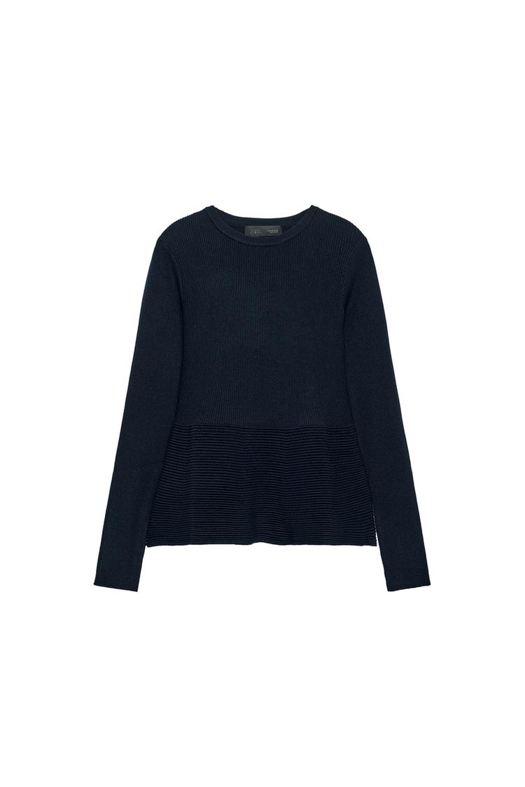 PEPLUM KNIT JUMPER