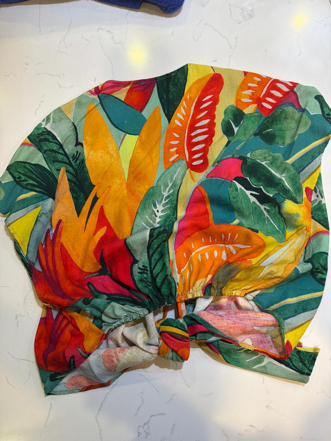 TROPICAL PRINT LINEN BLEND SHIRT - Image 5