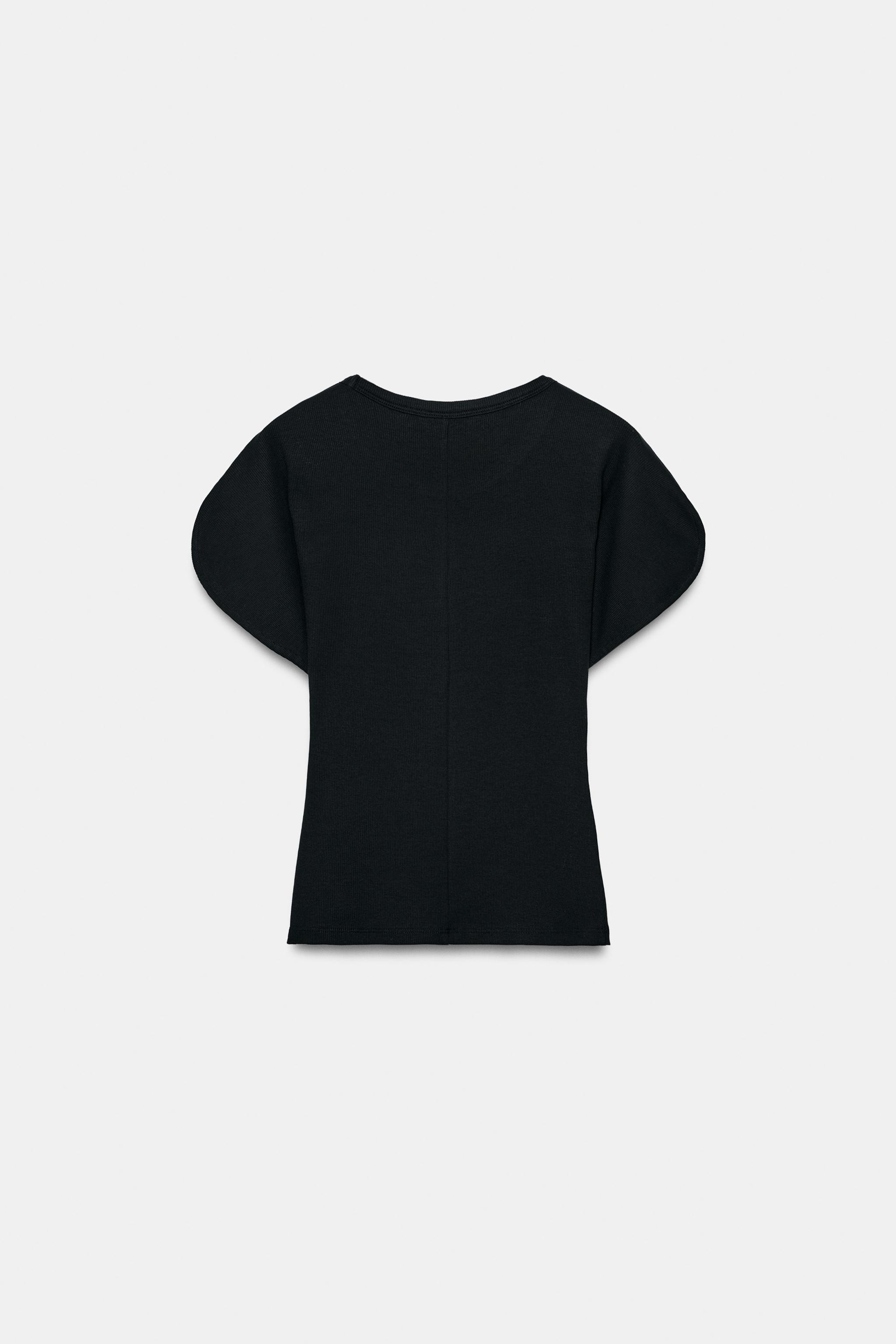 BALLOON SLEEVE TOP