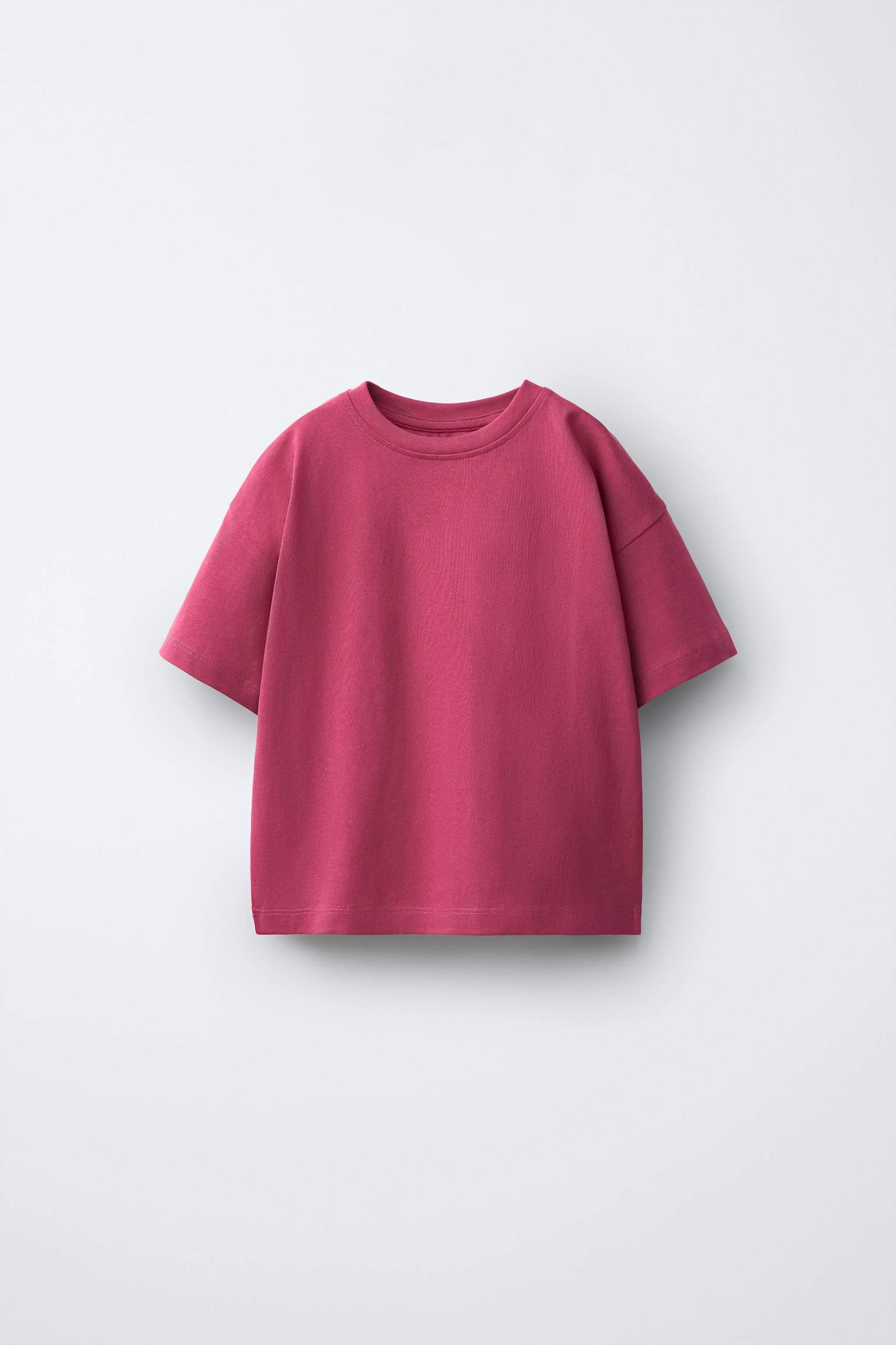 ストライプ＆無地Tシャツ3枚セット - ブラウンブルー | ZARA Japan / 日本