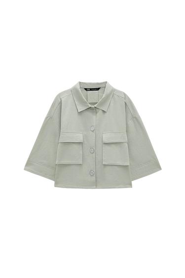 CAMISA RÚSTICA CROPPED
