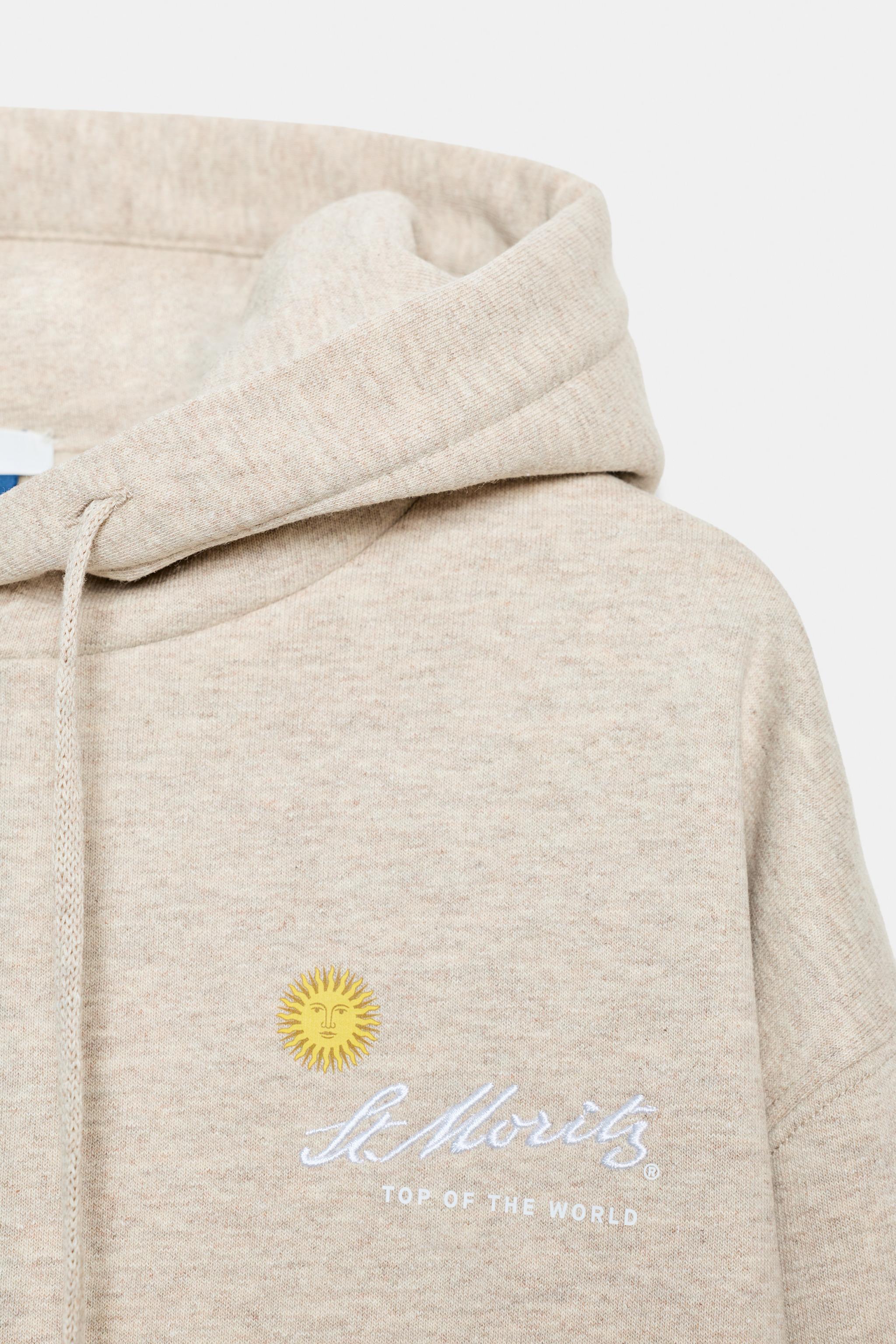 ST. MORITZ® フーディ - ベージュマール | ZARA Japan / 日本